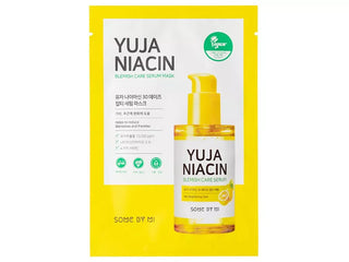 Some By Mi Yuja Niacin Blemish Care Maschera in Tessuto Illuminante 25g