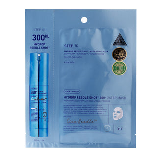 VT Cosmetics Hydrop Reedle Shot 300hL 2-Step Maschera Hydrogel Idratante 38g