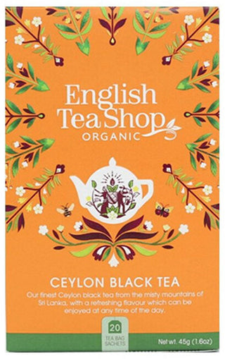 English tea shop Ceylon black tea BIO 20 bags