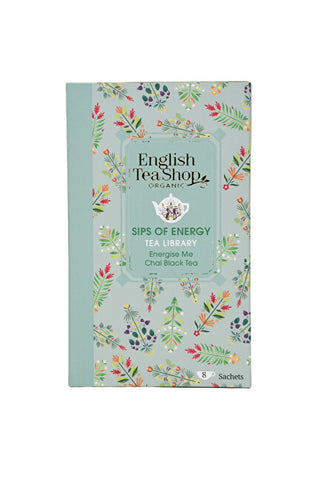 English tea shop Booklet Sip of Energy BIO 8 sachets
