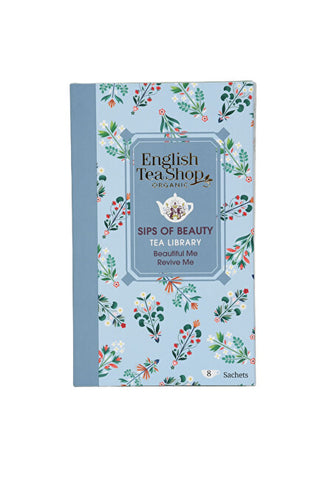 English tea shop Booklet Sip of Beauty BIO 8 sachets
