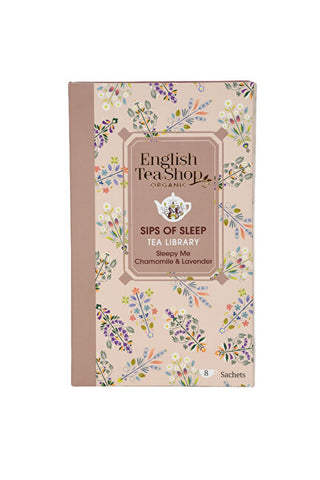 English tea shop Booklet Sip full of sleep BIO 8 sachets