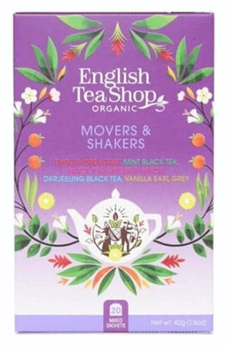 English tea shop Movers and shakers tea set 20 bags