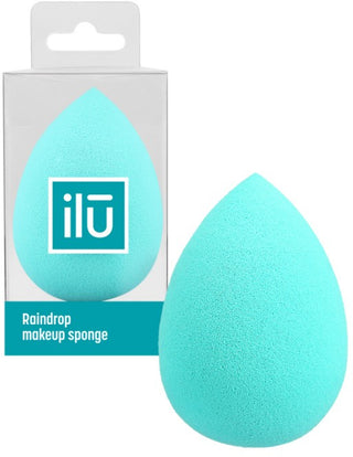 Ilu Spugna Trucco Raindrop Turchese — Spugna trucco
