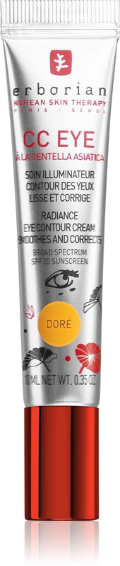 Erborian CC Radiance Eye Contour Cream 10 ml Golden