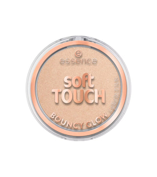 Essence Soft Touch Bouncy Glow, illuminante, evidenziatore in polvere, 10, Soft Glaze, 4 g