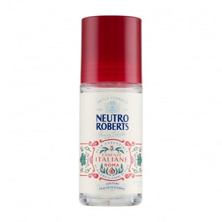 Neutro Roberts Essenze Italiane Roma - Deodorante Roll-On Olio Essenziale Di Alloro E Fiori Di Fico 50 Ml