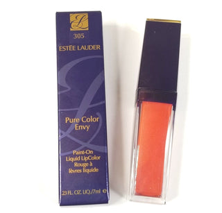 Estee Lauder Pure Color Envy Flüssiger Lippenstift Paint-On LipColor Matte Liquid 305 Peach Patently 7 ml