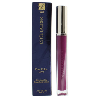 Estee Lauder Pure Color Love Hochglänzender flüssiger Lippenstift 401 Grape Addiction 6 ml