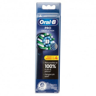 Oral-B Estine Di Ricambio Pro Cross Action 4 Pz
