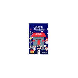 English Tea Shop Gingembre et canneberges bio 20 sachets 