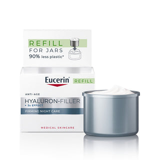 Eucerin Ricarica Di Ricambio Per Crema Notte Rassodante Hyaluron-Filler+3X Effect (Firming Night Care Refill) 50 Ml