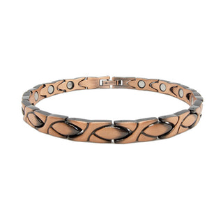 Euro Trade Plus Bracciale Magnetico In Rame Larghezza 6 Mm