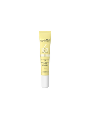 Eveline cosmetics 6 Ceramidi, Ceramidi, Antirughe, Crema Contorno Occhi, 20 ml