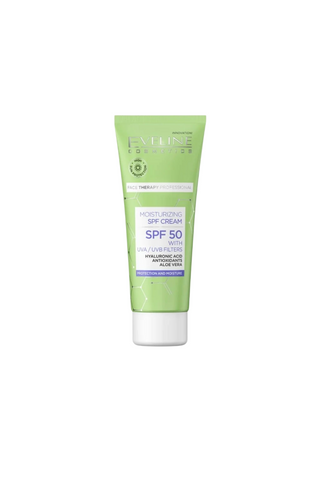 Eveline cosmetics Therapy Professional , Aloe, Idratante, Quotidiano, Crema, Per il viso, SPF 50, 30 ml