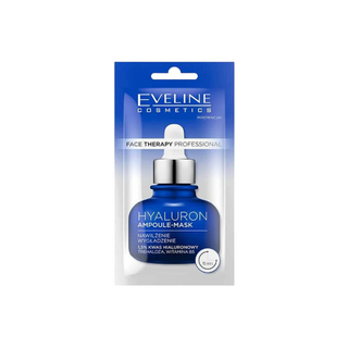 Eveline cosmetics Therapy Professional, Acido Ialuronico, Idratazione Intensa, Maschera Crema, Per Il Viso, 8 ml