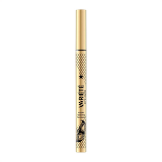 Eveline cosmetics Variete, Matita Impermeabile, Intense, Eyeliner Liquido, Ultra Nero, 4 ml