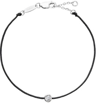 Evolution Group Bracciale Cabala Nero Con Zircone 13005.3