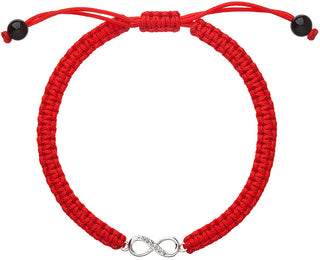 Evolution Group Bracciale Kabbalah Rosso Infinito 13002.3