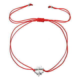 Evolution Group Bracciale Kabbalah Rosso Con Quadrifoglio 13047.3 Rosso