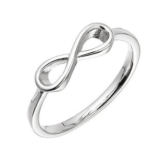 Evolution Group Elegante Anello In Argento Infinity 65006 - Circuito: 57 Mm