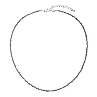 Evolution Group Collana Di Perline Con Spinello Grigio 42012.3 Spinello Grigio