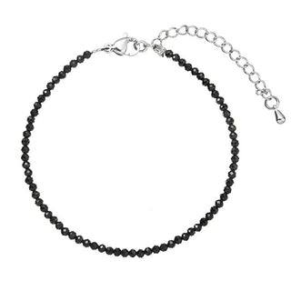 Evolution Group Bracciale Di Perline Con Spinello Nero 43055.3 Spinello Nero