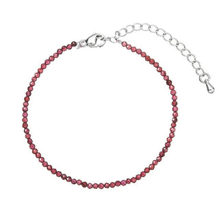 Evolution group Beaded Bracciale with red garnets 43055.3 garnet
