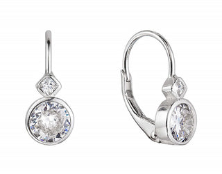 Evolution Group Bellissimi Orecchini Da Bambina Con Zirconi 11479.1 Cristallo