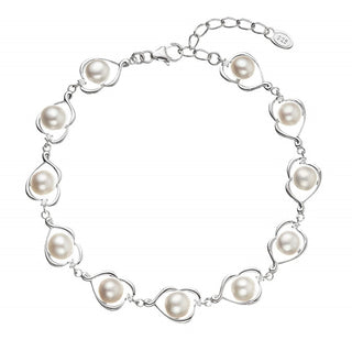 Evolution Group Bracciale Di Lusso In Argento Con Perle Di Fiume 23025.1
