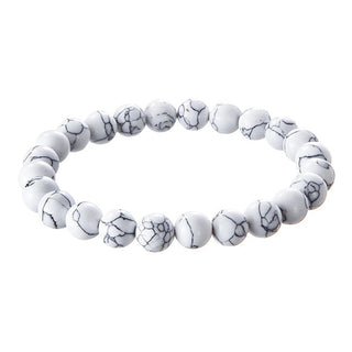 Evolution Group Bracciale Minerale Howlite 43056.3
