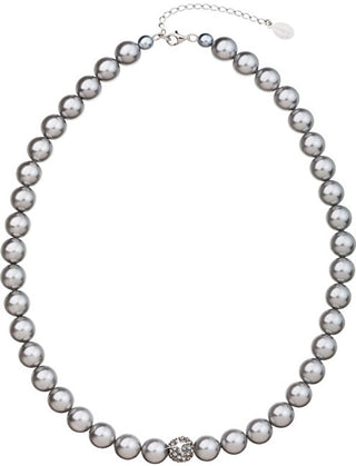 Evolution Group Collana Di Perle 32.011,3 Grigio Chiaro