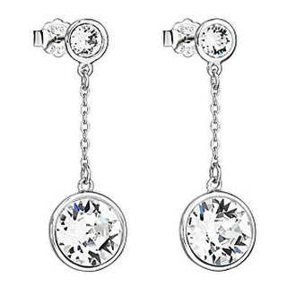 Evolution Group Orecchini In Argento Con Cristalli 31269.1