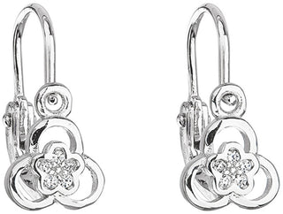 Evolution Group Orecchini Per Bambini In Argento Con Zircone 11171.1