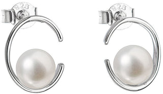 Evolution Group Orecchini In Argento Peonia Con Perle Vere Pavon 21021.1