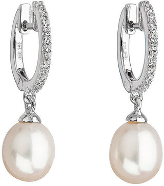 Evolution Group Orecchini In Argento E Perle Pavona 21002.1
