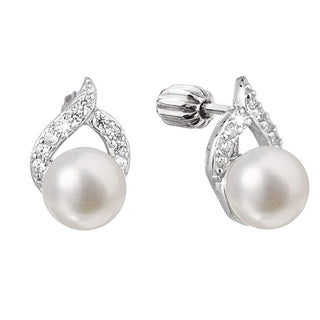 Evolution Group Orecchini In Argento Con Vere Perle Pavona 21055.1B
