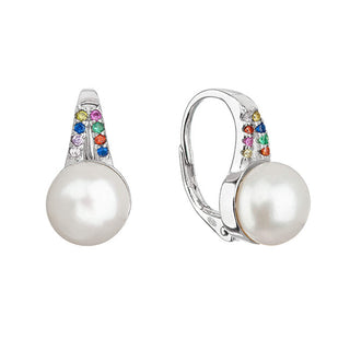 Evolution Group Orecchini In Argento Con Perla Di Fiume 21070.3