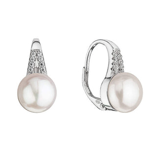 Evolution Group Orecchini In Argento Con Perla Di Fiume 21070.1