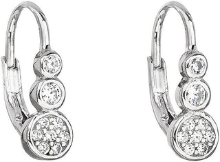 Evolution Group Orecchini In Argento Con Zircone Bianco 11179.1