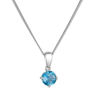 Evolution Group Collana In Argento Con Topazio Autentico Londra 12079.3