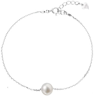 Evolution group Silver Bracciale con right pearl Pavon 23009.1