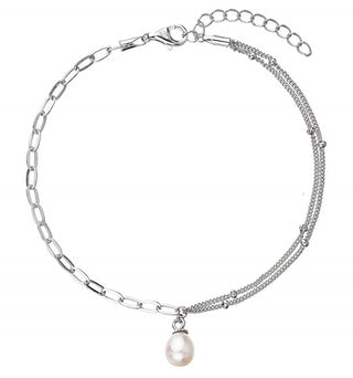 Evolution Group Bracciale In Argento Con Vera Perla D'Acqua Dolce 23014.1