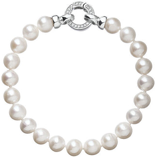 Evolution Group Bracciale In Argento E Perle Pavona 23003.1 A