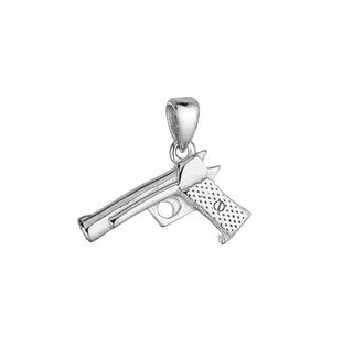 Evolution group Silver Ciondolo Pistol 64055