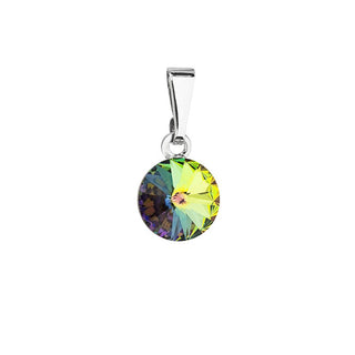 Evolution Group Pendente Moderno Con Cristallo Swarovski Verde 54018.5 Vitrail Medio