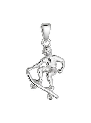 Evolution Group Ciondolo In Argento Skateboarder 64070
