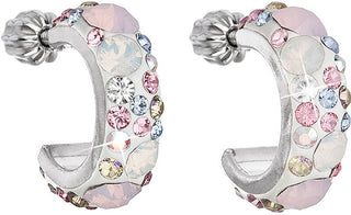 Evolution group Stylish Orecchini with crystals 31118.3 Magic Rose