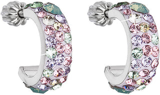Evolution Group Eleganti Orecchini Con Cristalli 31118.3 Sakura