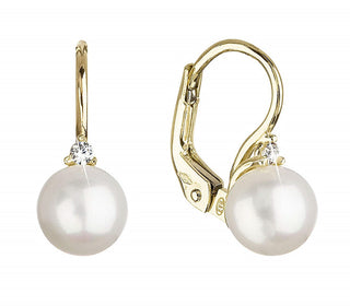 Evolution Group Orecchini Pendenti In Oro Con Perle Vere 91Pezzi00023